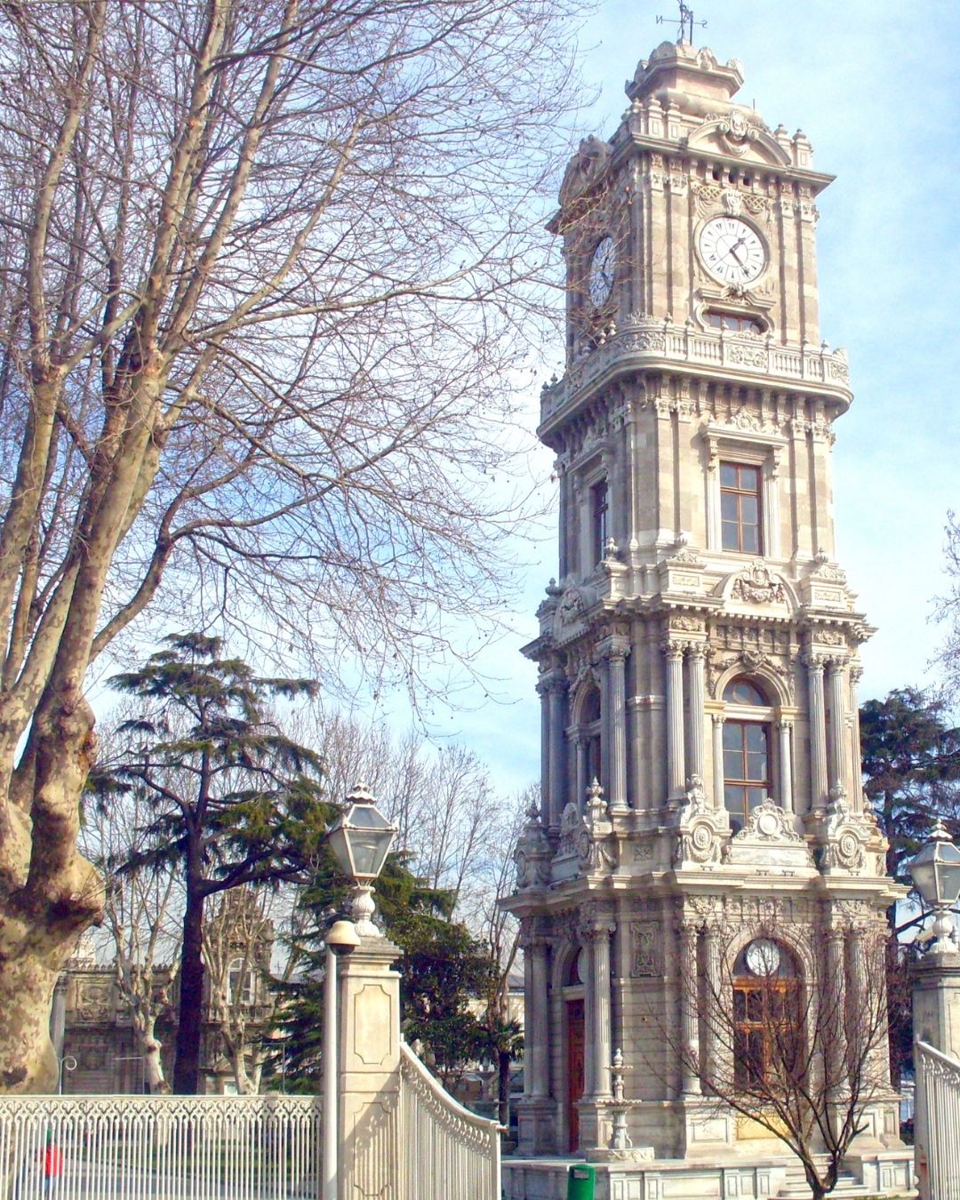 Crowd gathering at the square