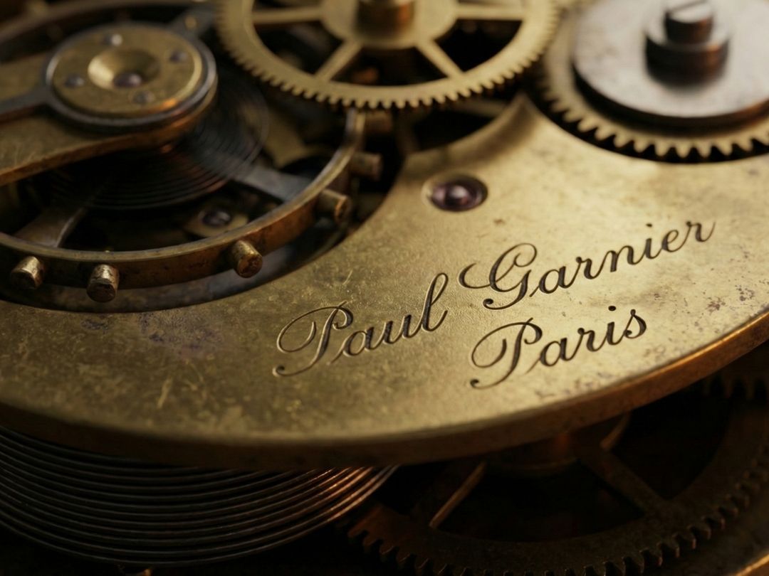Paul Garnier Paris Engraving on Mechanism